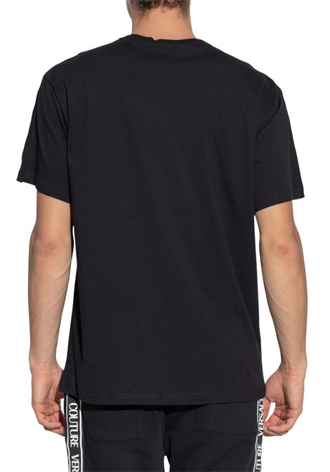 T-shirt con logo stampato VERSACE JEANS COUTURE | T-shirt | 79GAHC02 CJ01C899